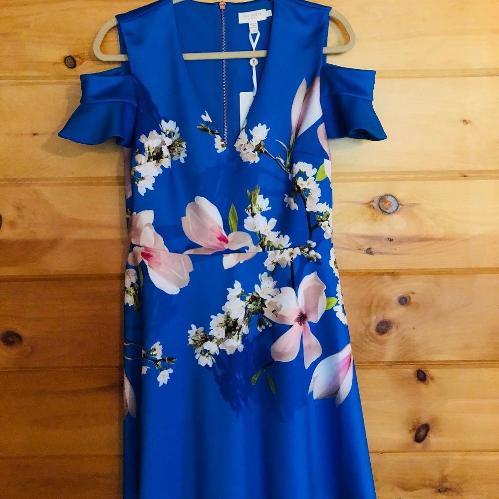 Ted Baker London Cold Shoulder Dress